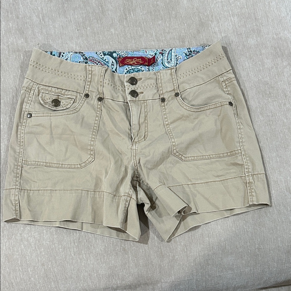 Casual Tan Women's Cargo Shorts